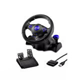 (GÜRDAMUR TİCARET) Oyun Direksiyon Seti Ps3 - Ps2 - Pc VW9803
