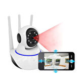(GÜRDAMUR TİCARET) KS-515 Gece Görüşlü Wi-Fi Bebek Güvenlik Kamerası