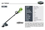 Greenworks 2100207-B 40 V Akülü Tırpan - Akü ve Şarj Aleti Dahil