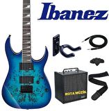 IBANEZ GRGR221PA-AQB / Elektro Gitar Set