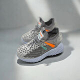 ERKEK ÇOCUK GÜNLÜK GRİ TRİKO SNEAKER 