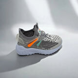 ERKEK ÇOCUK GÜNLÜK GRİ TRİKO SNEAKER 
