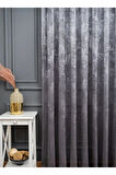 Bulut Tül Exculusive Micro Örgü 3K Gri-Füme-Antrasit Tül Perde