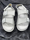 UNISEX KOYU GRİ SANDALET