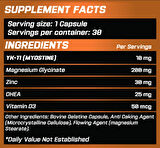 GRİMLABS HELLSING YK11+DHEA+ZİNC 10 MG 30 SERVINGS MYOSTATIN INHIBITOR