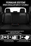 Jeep Renegade 2.4 Multiair2 Tıgershark (185 Hp) 2016 UYUMLU FORMENTOR SERİSİ TAM SET TAY TÜYÜ OTO KILIF SİYAH