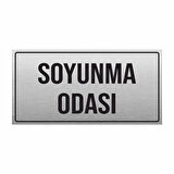 SOYUNMA ODASI YÖNLENDİRME LEVHASI METAL PR-15