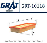 Grat 10118 Hava Filtresi Panda II 1.1L 1.2I 9-02 55183269