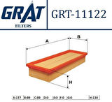 Grat 11122 Hava Filtresi Clıo 97- P106-306-Zx-Xsara