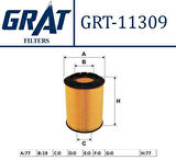 Grat 11309 Yakıt Filtresi Kangoo 1.9D 1.9 DCI-Megane -Laguna 1.9DTI 7701206119