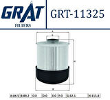 Grat 11325 Mazot Filtresi Clio IV 12-Captur 13-Dacia Dokker 1.5 DCI-Logan 1.5 DCI-Lodgy-Sandero 164037803R