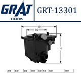 Grat 13301 Mazot Filtresi Focus 1.6T DCI 04-Fiesta 1.6T DCI 01-12 206-207-307-308-407-C3-C3 3M5Q9155CB