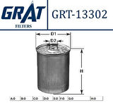 Grat 13302 Yakıt Filtresi Jumper-Boxer 2.5D-2.5TD 94-01 1906.08