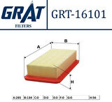 Grat 16101 Hava Filtresi Accent-Era 07-11 Benzinli 281131G000