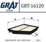 Grat 16120 Hava Filtresi Matrix 06-9 2811317500