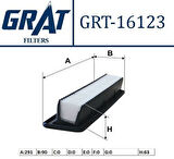 Grat 16123 Hava Filtresi i10 08-11 1.1 CRDI Dizel 281130X200