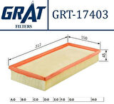 Grat 18107 Hava Filtresi Avensis 97-02-Carina-E 97- 1780102050