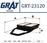 Grat 23120 Hava Filtresi Honda Civic 1.4 1.6 2001-2006 Sedan 17220PLC000