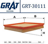 Grat 30111 Hava Filtresi M42-43-44 E36 1995-98 13711247405