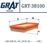 Grat 38100 Hava Filtresi Rio 00-05 1.3-1.4 OK30C13Z40