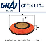 Grat 41104 Hava Filtresi Nissan Sunny B13-Primera 1.6-100 Nx-Sentra 90-95 1654688A00