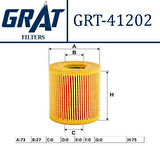 Grat 41202 Yağ Filtresi Nıssan D23 Skystar 03>11 Yd25-Xtraıl 01>07 2.2 Dcı Elaman Tıp