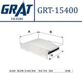 Polen Filtresi Karbonlu Grat GRT15400/C Golf Jetta Passat OEM 1K1819653B