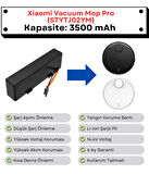 Xiaomi Mop Pro STYTJO2YM Uyumlu Batarya 14.4V 3500 mAh Robot Süpürge Pili