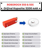 Roborock S50/S55 Uyumlu Batarya 14.4V 5200 mAh Orijinal Kapasite Robot Süpürge Pili