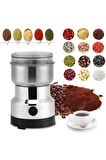 Elektrikli Kahve Değirmeni - Baharat Öğütücü Elektrikli Çok Fonksiyonlu Ev Kahve Değirmeni