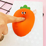 Kişiye Özel Sevimli Havuç Squishy Defter