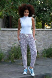 Moda Kadın Welsoft Polar Tek Alt Pijama Mor
