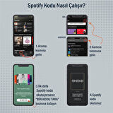 Spotify Tasarımlı Sihirli Kupa Bardak 1 Adet