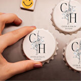 Kişiye Özel Düğün Hatırası Açacak Magnet – Şık ve Anlamlı Hediyelik 10 adet