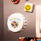 Fotoğraf Baskılı Kişiye Özel Doğum Günü Hatırası Açacak Magnet 10 adet