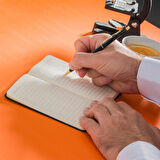 Kişiye Özel Felsefe Öğretmeni Tasarımlı Deri Kapaklı Not Defteri – İsme Özel Hediye