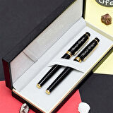 Eczacılara Özel Tasarım Kutulu 2'li Roller ve Dolma Kalem Seti