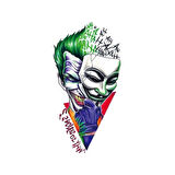 Geçici Joker Dövme Tattoo