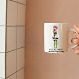 Demon Slayer Kimetsu Mitsuri Kanroji No Yaiba Tasarımlı Kupa Bardak