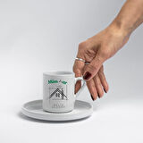 Mimarlara Özel İsimli Türk Kahvesi Fincanı – Kişiye Özel Hediyelik 1 adet