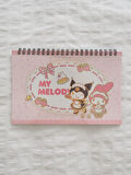 Sanrio Kuromi Melody 10 Sayfa Sticker Defteri 1 ADET