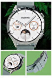 Wearfitpro GT4 Watch Yuvarlak Amoled Ekran Yeni Nesil Akıllı Saat Siyah