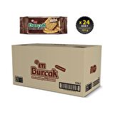 Eti Burçak Tam Buğday Unlu Bisküvi 131 g x 24 Adet