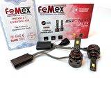 Femex GT Nano Plus Csp LUMILED ROYAL Chipset Radyatör Soğutmalı HB3 9005 Led Xenon Led Headlight