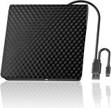 Harici Yazıcı Type-C USB 3.0 Hızlı Okuma/Yazma Tak Çalıştır Taşınabilir Geniş Uyumluluk Az Güç