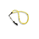 Fıçı Kesim Limon Kehribar Gümüş Tespih