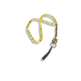 Kaplan Başı Figürlü Kehribar Gümüş Tespih