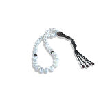 İnci Taşlı Gümüş Tespih