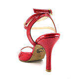 𝐕𝐄𝐑𝐄𝐙𝐀 | 𝐆𝐄𝐋𝐓𝐎𝐍𝐘® Parlak Kırmızı Rugan & Süet Taban El Yapımı Kadın Topuklu Ayakkabı • Tango • Düğün • Gece • Sahne
