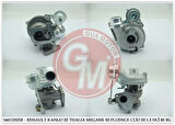 Gua 40611 Turbo Sarj Clio Symbol Thalia Clio III Fluence Kangoo II Megane III Micra Note 1.5DCI 85Hp 144113321R